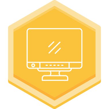 izleyici ikon vektör illüstrasyonu