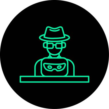 Vektör Adam Simgesi illüstrasyonu