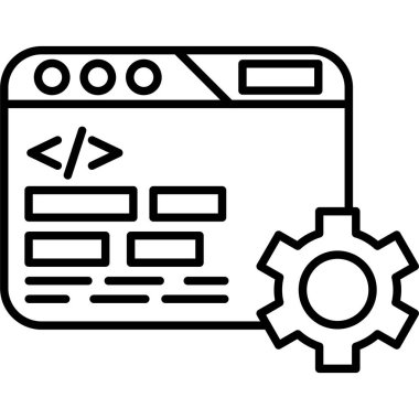 Taslak biçiminde mobil uygulama simgesi kodlaması