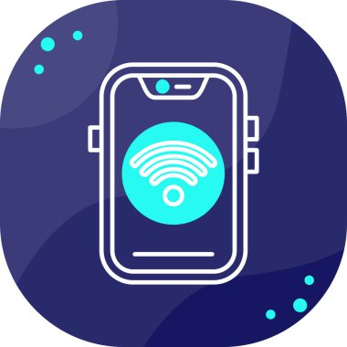 akıllı saat vektör tasarımlı cep telefonu