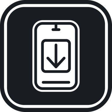 hareket eden telefon vektör çizim