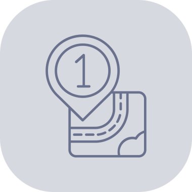 harita pin simgesi beyaz