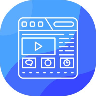 çevrimiçi oyun simgesi vektör çizimi çizimi