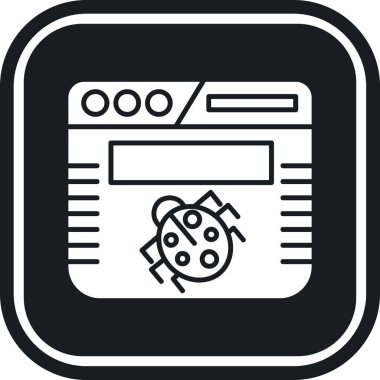 Web tasarım vektör çizgisi simgesi