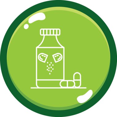 Gıda simgesinin vektör illüstrasyonu