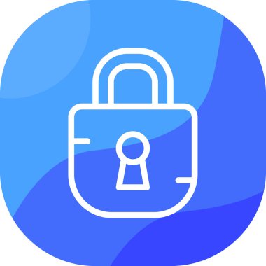 Kilit simgesini taslak biçiminde kilitle