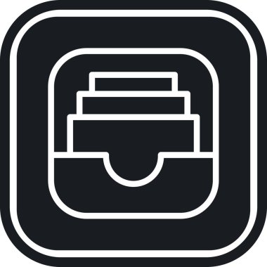 cüzdan ikonu vektör illüstrasyonu