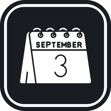 Takvim simgesi vektör illüstrasyonu