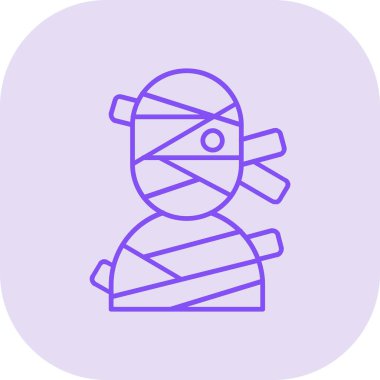 Sargı simgesi. Web için bandaj vektör simgelerinin özet çizimi