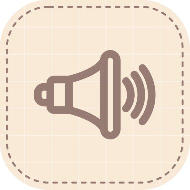  Ses düzeyi simge işareti çizimi 