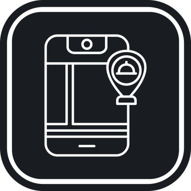 vektör mutfak makinesi simgesi