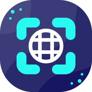 Vektör Genel Ağ simgesi