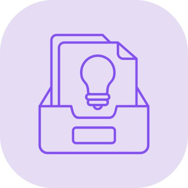 Dizin web simgesi basit illüstrasyon