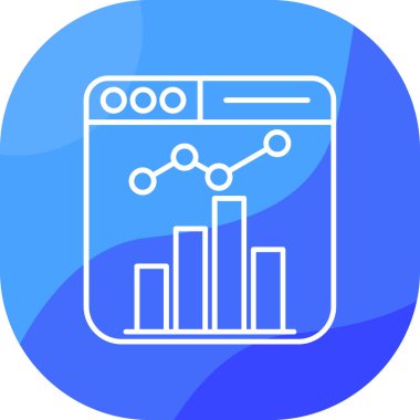 Çizelge. Web simgesi basit tasarım