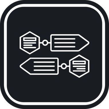 Beyaz arkaplanda izole edilmiş trend düz tasarım vektör seo simgesi. vektör illüstrasyonu