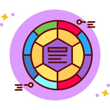 Kumarhane ruleti renk simgesi