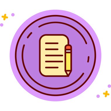 metin vektör simgesi yazılıyor