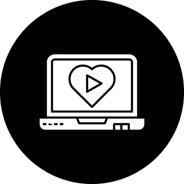 vektör dizüstü simgesi illüstrasyonu