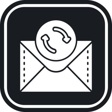 Telefon İleti Vektörü Simgesi