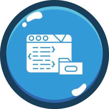 seo modern simgesinin vektör illüstrasyonu