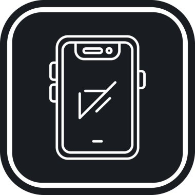 Vektör Mobil simge illüstrasyonu