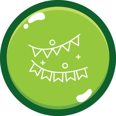 Bir partinin vektör illüstrasyonu