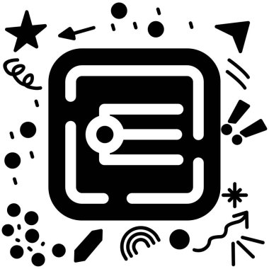 Bir kitap simgesinin vektör illüstrasyonu