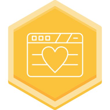 seo modern simgesinin vektör illüstrasyonu