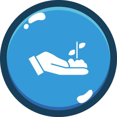 Bir bitkinin vektör illüstrasyonuName