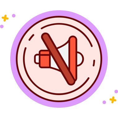 Tek bir simge tasarımının vektör illüstrasyonu