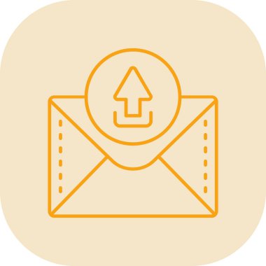 E- posta simgesinin vektör illüstrasyonu