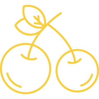 Bir bisiklet simgesinin vektör illüstrasyonu