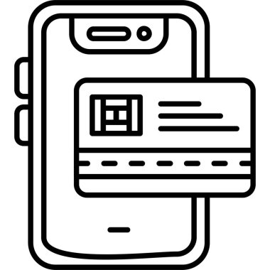 - Telefon. Web simgesi basit illüstrasyon