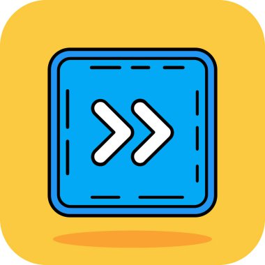 Ağ ve arayüz düz renkli simge.