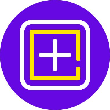 Modern bir simgenin vektör illüstrasyonu