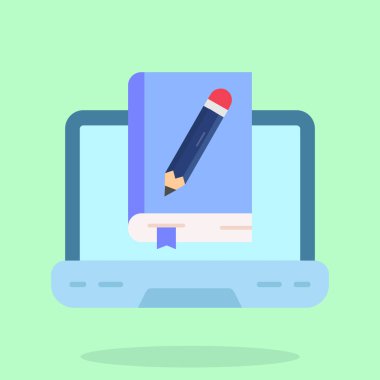 kalem ve kalem vektör tasarımı