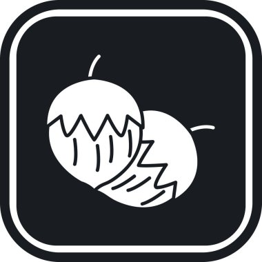 Gıda simgesinin vektör illüstrasyonu