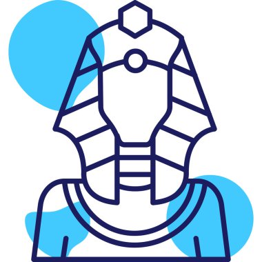 Maskeli bir adamın vektör çizimi