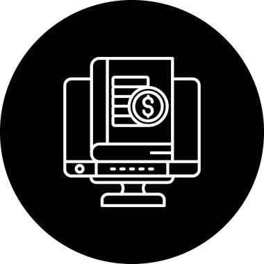 vektör dizüstü simgesi illüstrasyonu