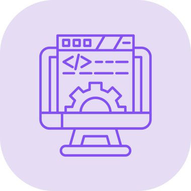 seo modern simgesinin vektör illüstrasyonu