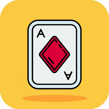 Casino çip vektör simgesi