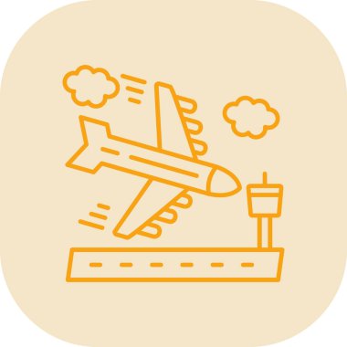 Uçak. Web simgesi basit illüstrasyon