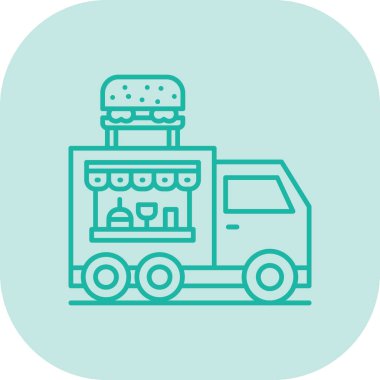 kamyon simgesi çizimi