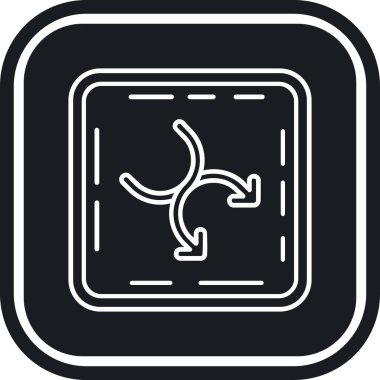 seo modern simgesinin vektör illüstrasyonu