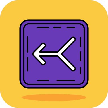 ok simgesi vektör illüstrasyonu