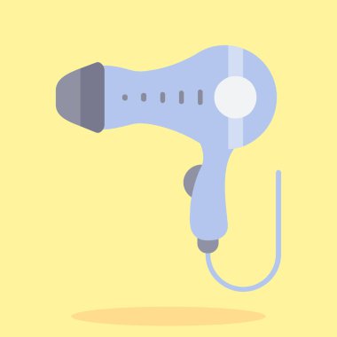 kuaför vektör illüstrasyon tasarımı