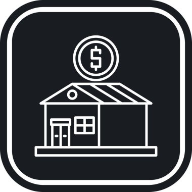 ev simgesi vektör illüstrasyonu