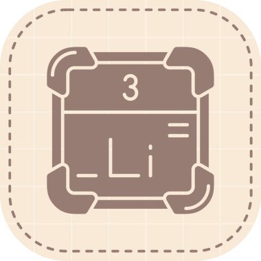 Modern bir simgenin vektör illüstrasyonu