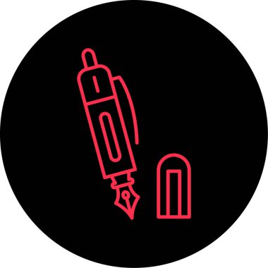 vector illustration of a pen icon