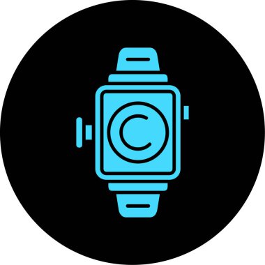 vektör izleme simgesi illüstrasyonu